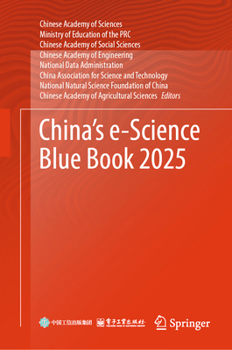 Hardcover China's E-Science Blue Book 2025 Book