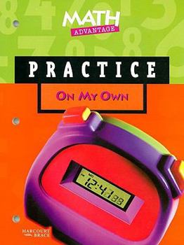 Paperback Math Advantage: On My Own Practice, Grade 5 Book