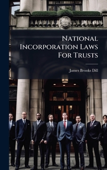 Hardcover National Incorporation Laws For Trusts Book
