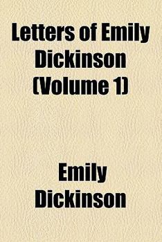 Paperback Letters of Emily Dickinson (Volume 1) Book