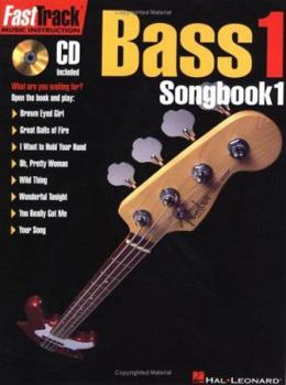 Paperback Fasttrack Bass Songbook 1 - Level 1 Book