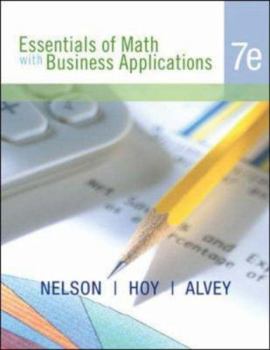 Paperback Essentials of Math with Business Applications Book