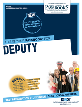 Paperback Deputy (C-1236): Passbooks Study Guide Volume 1236 Book