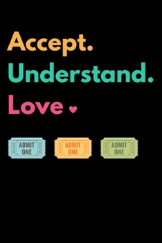 Paperback Accept understand love Book