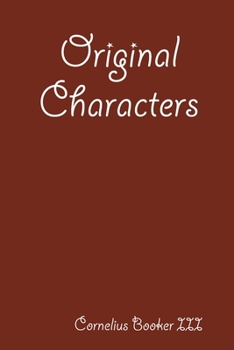 Paperback Original Characters Book