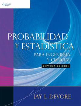 Paperback Probabilidad y Estadistica Para Ingenieria y Ciencias [Spanish] Book