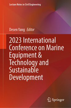 Hardcover 2023 International Conference on Marine Equipment & Technology and Sustainable Development Book