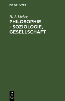 Hardcover Philosophie - Soziologie, Gesellschaft [German] Book