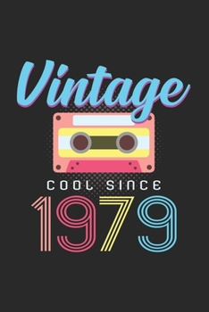 Vintage cool since 1979: 6x9 1979 | grid | squared paper | notebook | notes