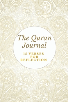 Paperback The Quran journal 15 verses for Reflection Book