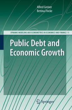 Hardcover Public Debt and Economic Growth Book