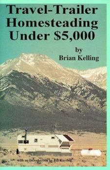 Paperback Travel-Trailer Homesteading Under $5,000 Book