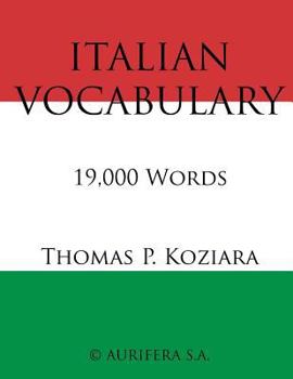 Paperback Italian Vocabulary Book
