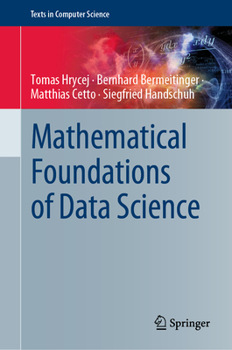 Hardcover Mathematical Foundations of Data Science Book
