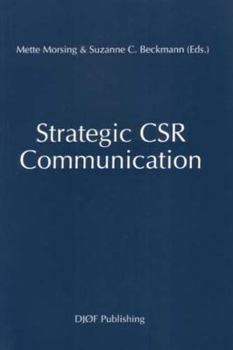 Paperback Strategic CSR Communication Book