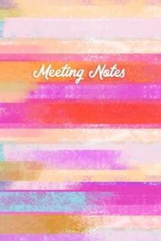 Meeting Notes: Topics, Takeaways, Action Items & Follow-Ups - Undated Meeting Notes Agenda Organizer
