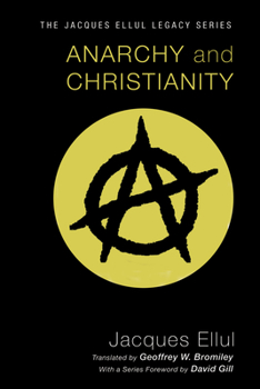 Paperback Anarchy and Christianity Book