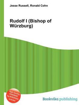 Paperback Rudolf I (Bishop of Wurzburg) Book