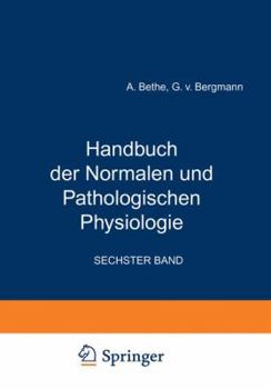 Paperback Handbuch Der Normalen Und Pathologischen Physiologie: Zwölfter Band / Erste Hälfte- Receptionsorgane II [German] Book