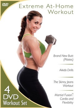 DVD Extreme At-Home Workout Book