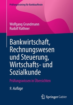 Paperback Bankwirtschaft, Rechnungswesen Und Steuerung, Wirtschafts- Und Sozialkunde: Prüfungswissen in Übersichten [German] Book