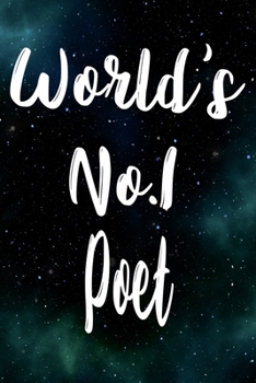 Paperback Worlds No.1 Poet: The perfect gift for the professional in your life - Funny 119 page lined journal! Book