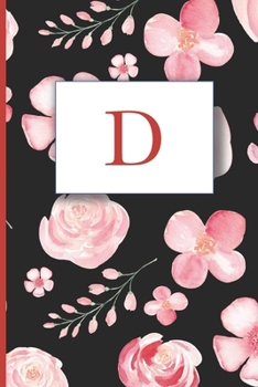 Monogrammed Journal Notebook – Letter D: Journal Notebook