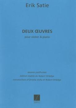 Deux oevres de jeunesse: Violin and Piano