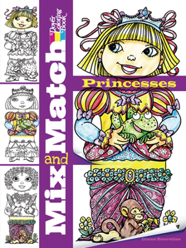 Paperback Mix and Match Princesses Book
