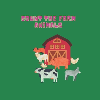 Paperback Count the Farm Animals Book