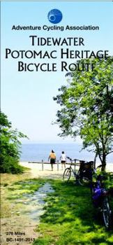 Map Tidewater Potomac Heritage Bicycle Route: Washington D.C. - 378 Miles Book