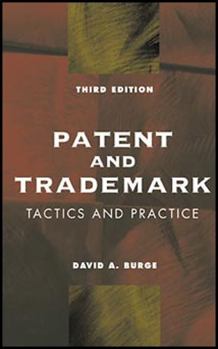 Hardcover Patent and Trademark Tactics and Practice Book