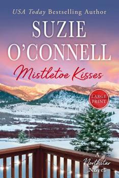 Paperback Mistletoe Kisses [Large Print] Book