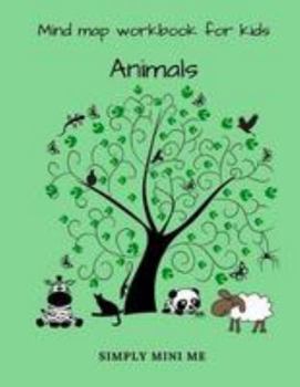 Paperback Mind map workbook for kids - Animals Book