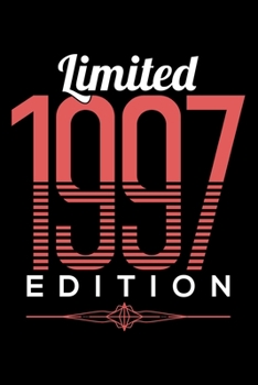 LIMITED 1997 EDITION: Dot Grid Journal, Diary, Notebook, 6x9 inches with 120 Pages.