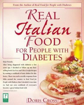 Paperback Real Italian Food for People with Diabetes Book