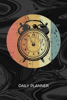 DAILY PLANNER WEEKLY CALENDAR: Retro Lover Organizer Undated - Blank 52 Weeks Monday to Sunday -120 Pages- Retro Fashion Notebook Journal Vintage ... Bells To-Do List for Vintage Lover & 90s Kids