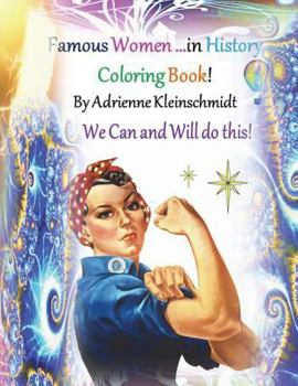 Paperback Famous Women in History Coloring Book! Book