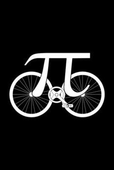 Paperback Fun Math Picycle Bicycle Pi Bike Pun Notebook: Blank Lined Journal (Best Student or Teacher Gift): 6 x 9 inches // 120 Lined Blank Pages // College Ru Book
