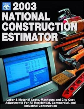 Paperback National Construction Estimator Book