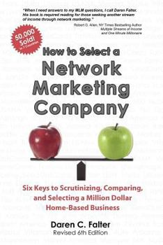 Paperback How to Select a Network Marketing Company: Six Keys to Scrutinizing, Comparing, and Selecting a Million Dollar Home-Based Business Book