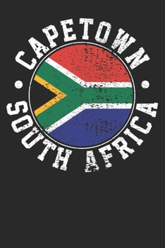 Paperback Notebook: Capetown South Africa Dot Grid 6x9 120 Pages Book