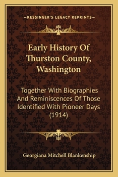 Early History of Thurston County, Washington