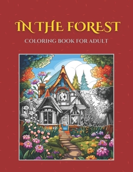 Paperback In the Forest Coloring Book: for adult [Spanish] Book