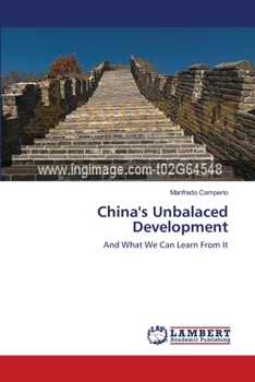 Paperback China's Unbalaced Development Book