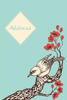 Address.: Address Book. - Contacts - (Vol. A10) Glossy Cover, Large Print, Font, 6" x 9" For Contacts, Addresses, Phone Numbers,