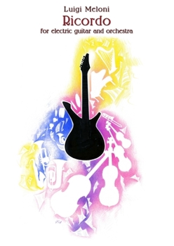 Paperback Ricordo for electric guitar and orchestra [Italian] Book