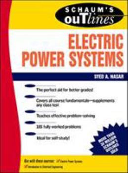 Paperback Schaum's Outline of Electrical Power Systems Book