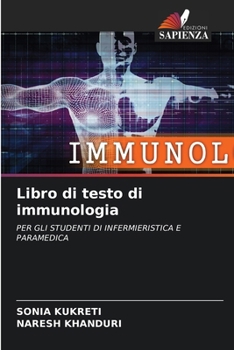 Paperback Libro di testo di immunologia [Italian] Book