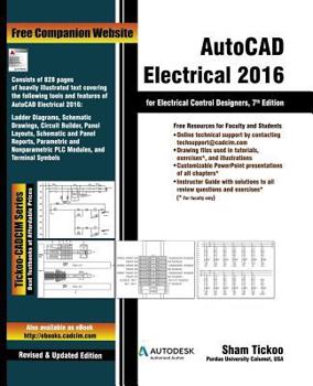 Paperback AutoCAD Electrical 2016 for Electrical Control Designers Book